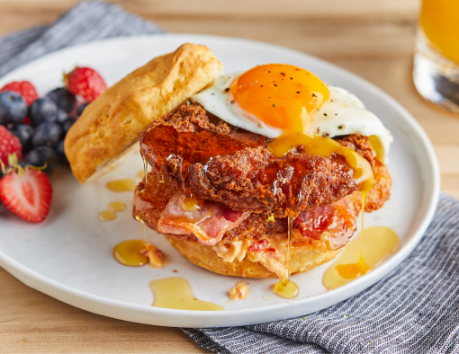 Spicy Breakfast Chicken Sandwich Recipe