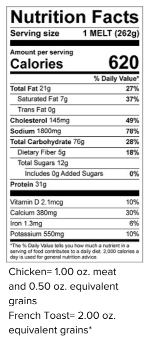 French Toast Chicken  - 1