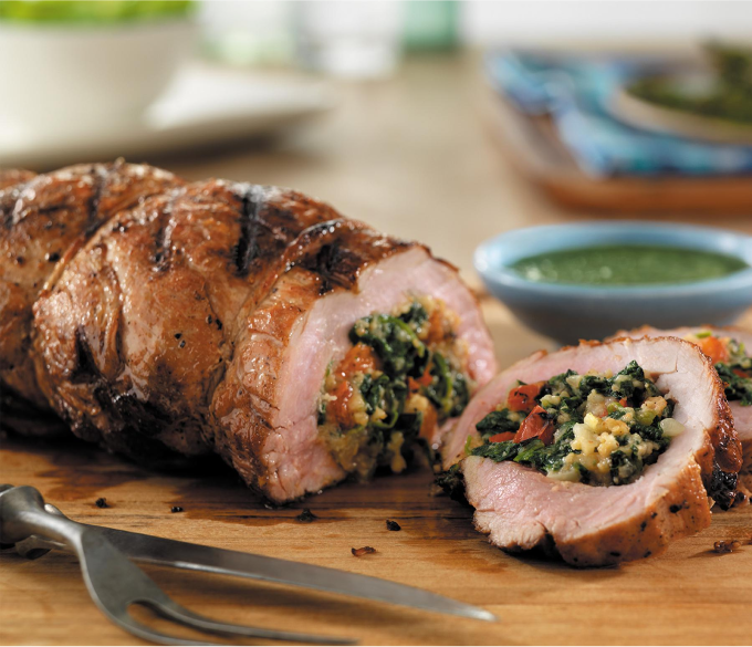 Stuffed Pork Tenderloin