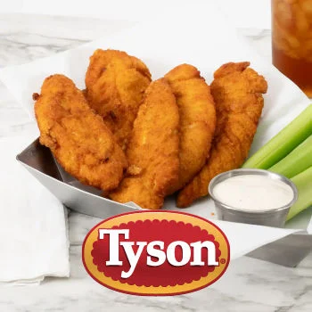 Tyson® Honey Stung® Fully Cooked Lightly Breaded Hot Honey Chicken Tenderloins