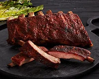 Saucy Smoky St. Louis Style Ribs Recipe