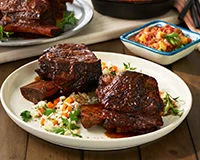 Braised Mole Short Ribs