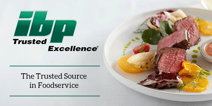 ibp Trust Excellence with pork and beef cuts