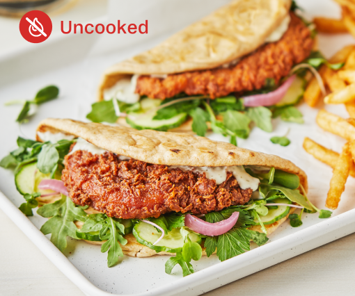 Tyson Red Label® Uncooked Breaded Authentically Crispy Spicy Chicken Breast Filets, 5.2 oz.