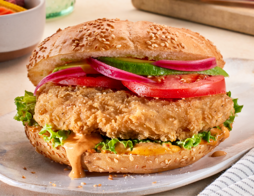 Peruvian-Style Crispy Chicken Sandwich Recipe