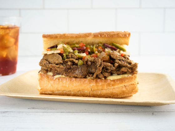 Chicago Style Italian Beef Sandwich