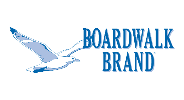 Boardwalk Brand logo with flying seagull
