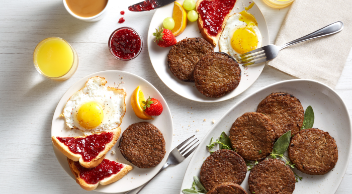 Jimmy Dean plant-based breakfast sausage patties