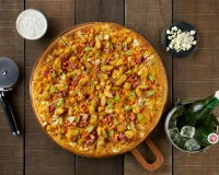 Crispy Buffalo Chicken Bacon Pizza Recipe