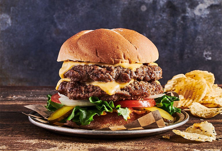 Deluxe burger online