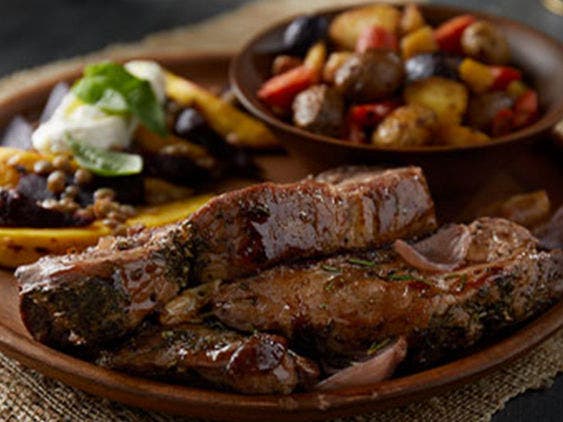 Image of Braised Beef Short Ribs on a Plate